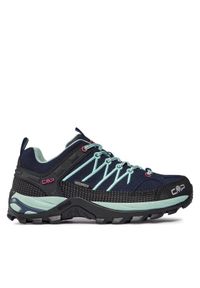 CMP Trekkingi Rigel Low Wmn Treking Shoe Wp 3Q13246 Niebieski. Kolor: niebieski. Materiał: zamsz, skóra