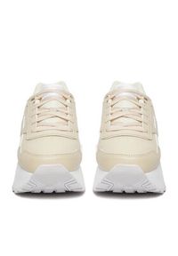Reebok Sneakersy CEO-GLIDE TRIPPLE 100256844 Beżowy. Kolor: beżowy. Materiał: skóra #4