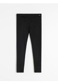Sinsay - Legginsy termoaktywne Active - czarny. Kolor: czarny