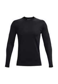Koszulka termoaktywna męska Under Armour Tactical Crew CGI Base. Kolor: czarny. Długość rękawa: długi rękaw. Długość: długie. Sport: bieganie #1