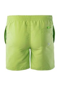 AquaWave - Męskie Spodenki Kąpielowe Apeli. Kolor: zielony. Styl: sportowy