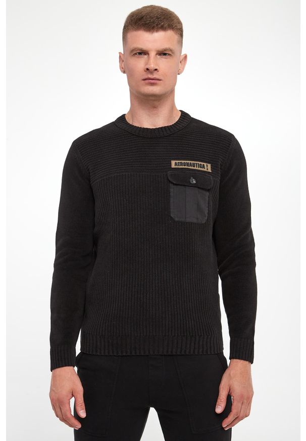 Aeronautica Militare - Sweter męski AERONAUTICA MILITARE