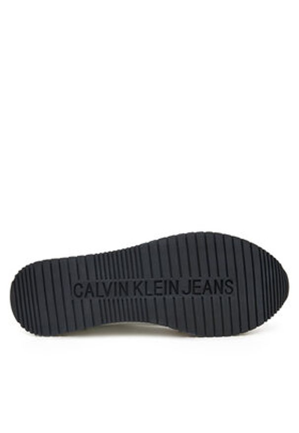 Calvin Klein Jeans Sneakersy Retro Sock Runner Mg YM0YM01152 Biały. Kolor: biały. Materiał: materiał