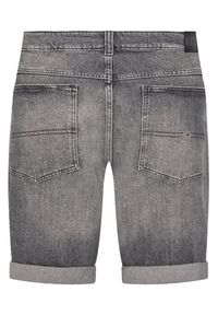 Tommy Jeans Szorty jeansowe Ronnie DM0DM20946 Szary Slim Fit. Kolor: szary. Materiał: bawełna