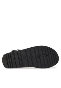 Calvin Klein Jeans Sandały Sandal Velcro Rp In Btw YM0YM00944 Czarny. Kolor: czarny. Materiał: materiał