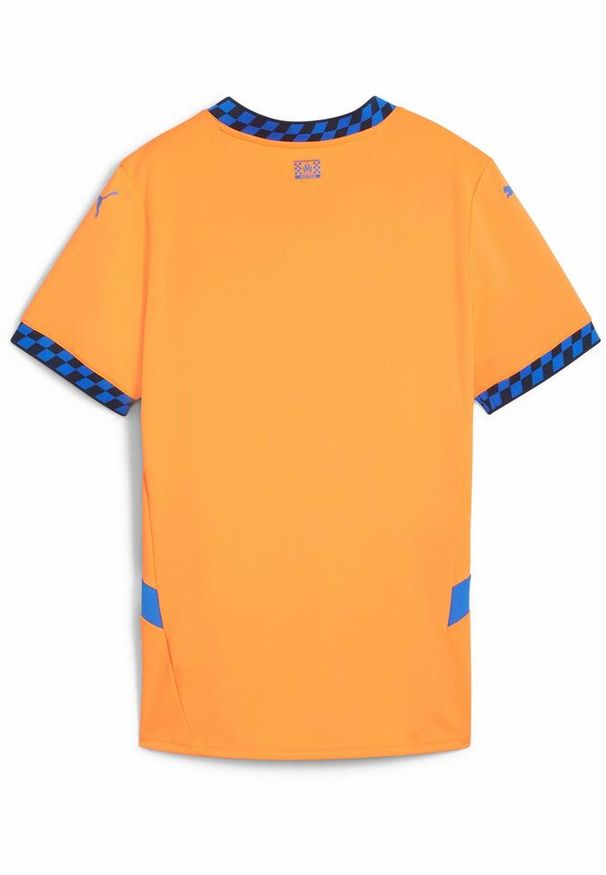 Puma - Damska koszulka Olympique Marsylia 24/25 PUMA. Kolor: żółty, pomarańczowy, wielokolorowy, niebieski