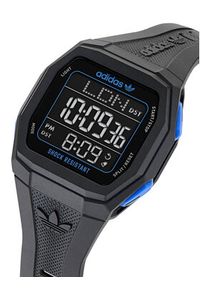 Adidas - adidas Zegarek Tech One AOST24564 Czarny. Kolor: czarny #7