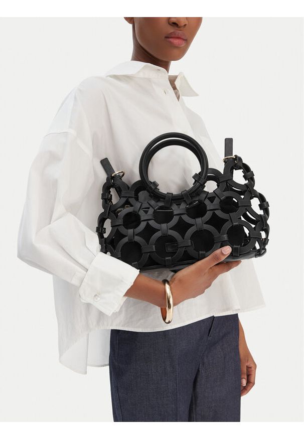 Gino Rossi - GINO ROSSI Torebka EO-LDA3409C Czarny. Kolor: czarny