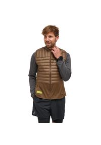 Haglöfs - Kamizelka puchowa L.I.M Intense Trail Down Vest. Kolor: brązowy. Materiał: puch