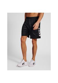 Spodenki piłkarskie męskie Hummel Core XK Poly Shorts. Kolor: czarny. Sport: piłka nożna