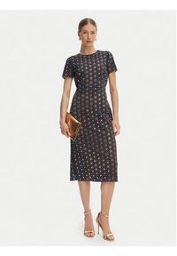 MICHAEL Michael Kors Sukienka codzienna MS683HED6E Granatowy Slim Fit. Okazja: na co dzień. Kolor: niebieski. Materiał: syntetyk. Typ sukienki: proste. Styl: casual #2