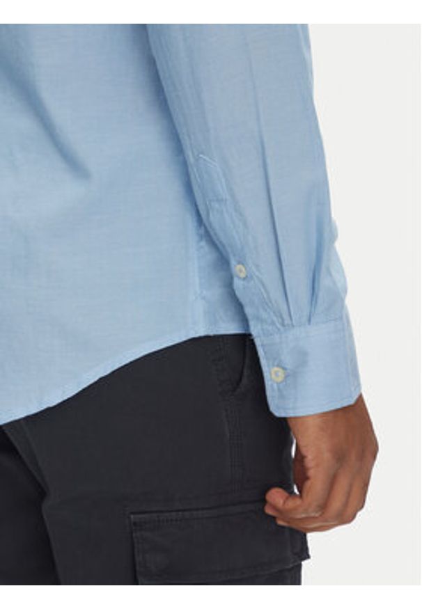 Aeronautica Militare Koszula 251CA1276CT3292 Niebieski Regular Fit. Kolor: niebieski. Materiał: bawełna