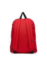 Vans Plecak VN000H50IZQ1 Czerwony. Kolor: czerwony. Materiał: materiał #2