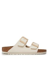 Birkenstock Klapki Arizona Birko-Flor 1027339 Beżowy. Kolor: beżowy. Materiał: skóra