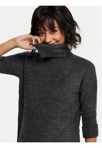 only - ONLY Sukienka dzianinowa Jana 15140166 Szary Loose Fit. Kolor: szary. Materiał: syntetyk #7