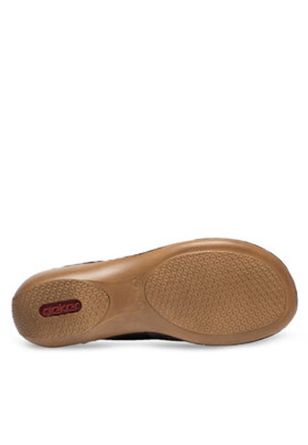 Rieker Sandały 65989-14 Granatowy. Kolor: niebieski. Materiał: syntetyk