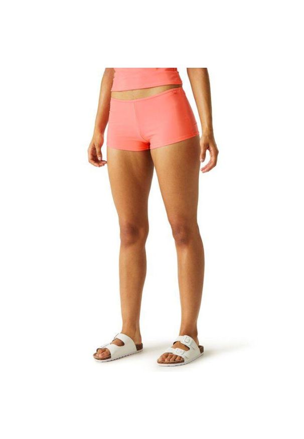 Regatta - Dół od stroju kąpielowego damski Aceana. Kolor: różowy