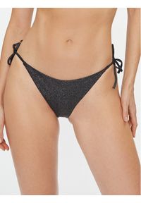 Calvin Klein Swimwear Dół od bikini KW0KW02277 Czarny. Kolor: czarny. Materiał: syntetyk