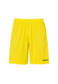 UHLSPORT - Szorty dla dzieci Uhlsport center basic. Kolor: czarny, wielokolorowy, żółty. Materiał: materiał. Styl: klasyczny, sportowy