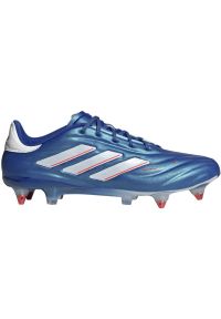 Adidas - Buty piłkarskie adidas Copa Pure II.1 Sg M IE4901 niebieskie. Zapięcie: sznurówki. Kolor: niebieski. Materiał: skóra. Sport: piłka nożna #1