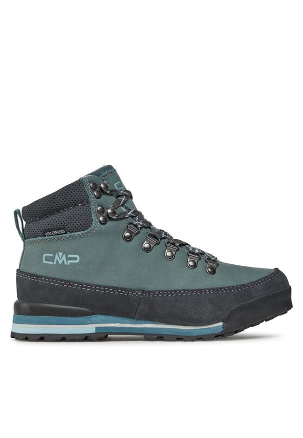 CMP Trekkingi Heka Wmn Hiking Shoes Wp 3Q49556 Zielony. Kolor: zielony. Materiał: zamsz, skóra
