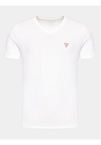 Guess T-Shirt M2YI32 J1314 Biały Slim Fit. Kolor: biały. Materiał: bawełna #4
