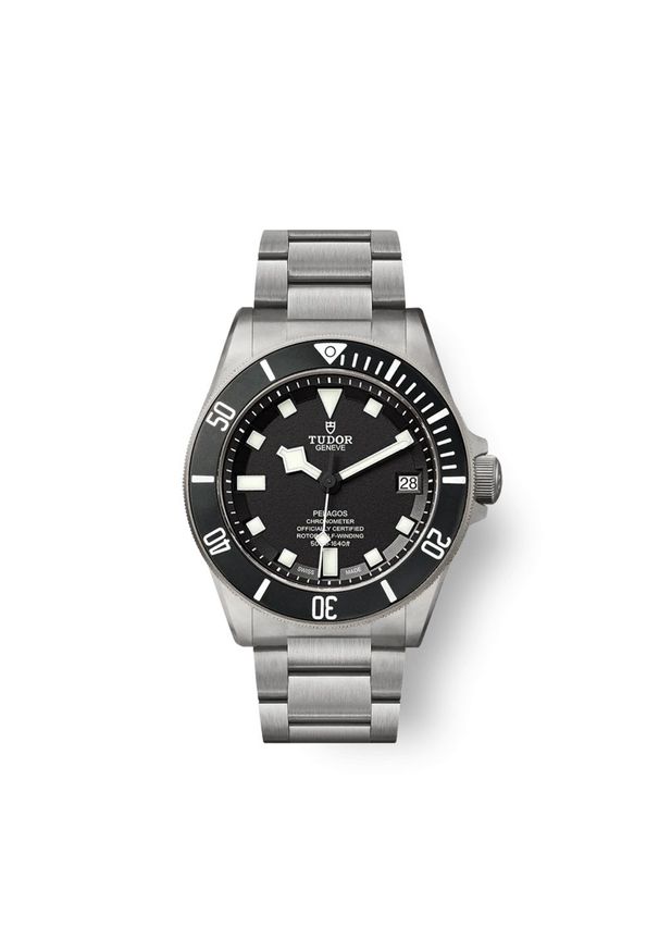 TUDOR PELAGOS 25600TN 95820T BLACK INDEX WHITE W. Rodzaj zegarka: analogowe. Materiał: materiał, guma, koronka. Styl: casual, sportowy, militarny