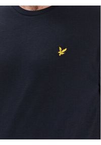 Lyle & Scott T-Shirt CREST TIPPED T SHIRT TS1805V Granatowy Regular Fit. Kolor: niebieski. Materiał: bawełna #4