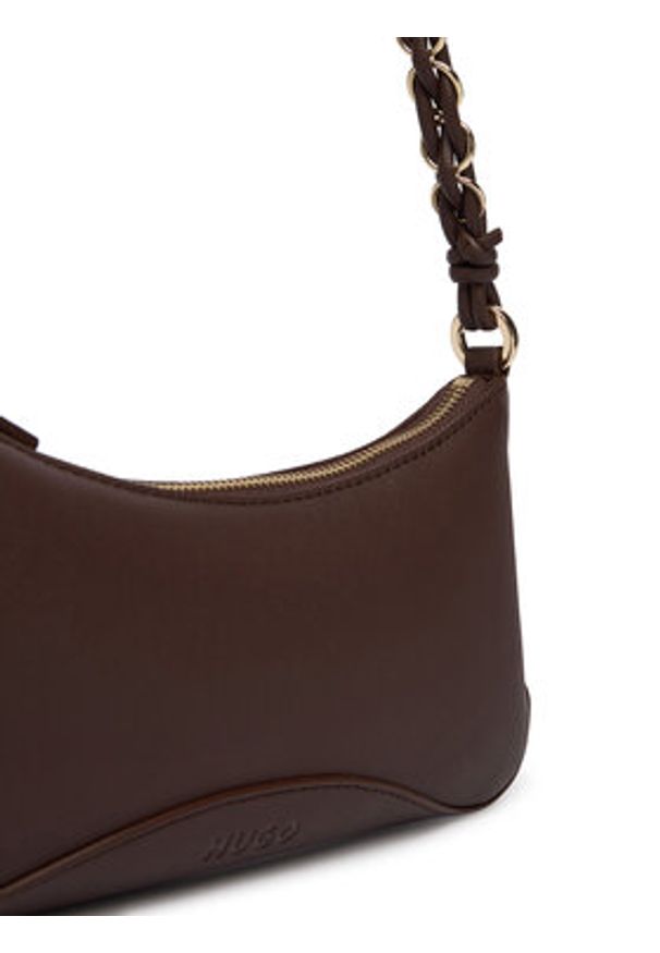 Hugo - HUGO Torebka 50562964 Brązowy. Kolor: brązowy. Materiał: skórzane