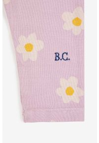 Bobo Choses - A.P.C. legginsy niemowlęce kolor fioletowy wzorzyste. Kolor: fioletowy. Materiał: bawełna #3