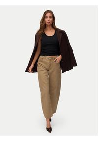 Vero Moda Top Chole 10344951 Czarny Regular Fit. Kolor: czarny. Materiał: bawełna #5