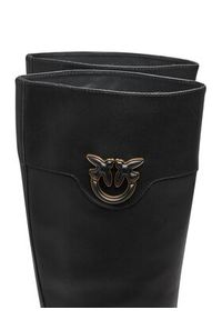 Pinko - PINKO Kozaki Mia 05 SD0151 P001 Czarny. Kolor: czarny. Materiał: skóra #4