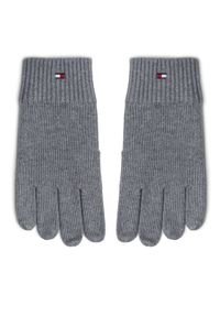 TOMMY HILFIGER - Tommy Hilfiger Rękawiczki Męskie Essentials AM0AM12845 Szary. Kolor: szary. Materiał: bawełna #1