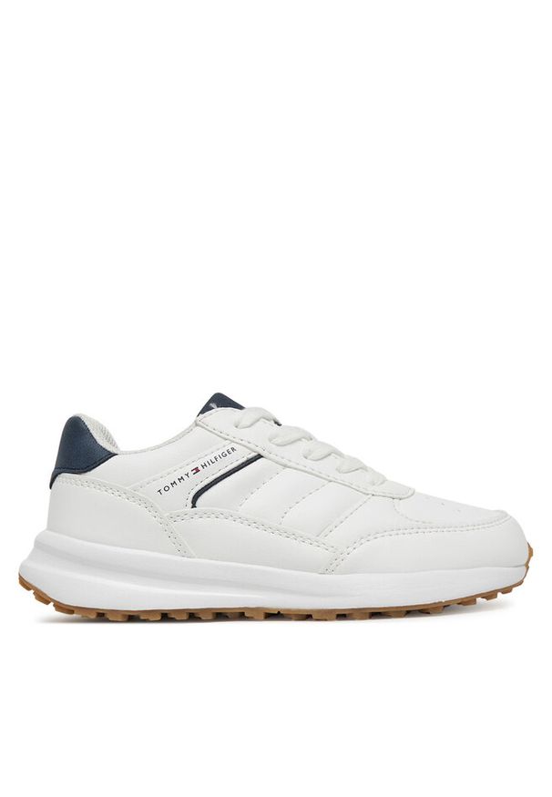 TOMMY HILFIGER - Sneakersy Tommy Hilfiger. Kolor: biały