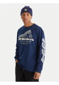 DC Shoes Longsleeve Slathletic EDYZT04357 Niebieski Heritage Fit. Kolor: niebieski. Materiał: bawełna. Długość rękawa: długi rękaw #1
