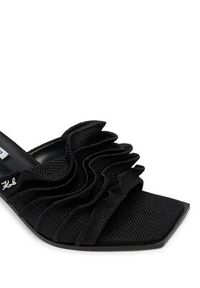 Karl Lagerfeld - KARL LAGERFELD Klapki Karmel KL33604 Czarny. Kolor: czarny. Materiał: materiał #4