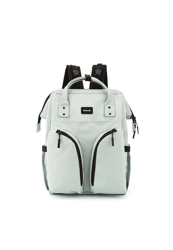 Peterson - Plecak mommy bag Himawari 1208 miętowy. Kolor: miętowy. Materiał: poliester