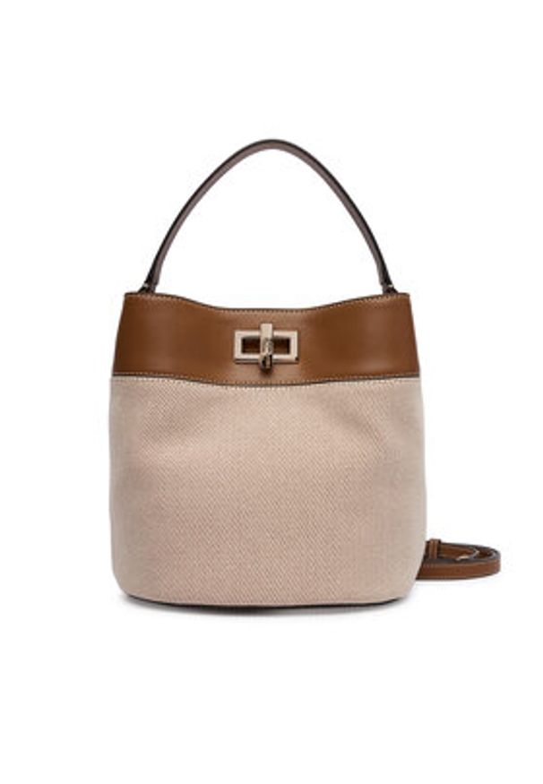 Furla Torebka Amelia M Bucket WB01953 BX3542 CN TCO00 Brązowy. Kolor: brązowy. Materiał: skórzane
