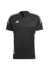 Adidas - Koszulka męska adidas Condivo 22 Jersey. Kolor: wielokolorowy, czarny, biały. Materiał: jersey