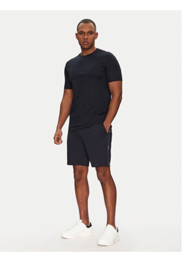 Emporio Armani Underwear Szorty sportowe EM000495 AF10781 UB102 Granatowy Regular Fit. Kolor: niebieski. Materiał: bawełna. Styl: sportowy