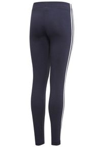 Adidas - Legginsy dla dzieci adidas Essentials 3S Tight granatowe EH6164. Kolor: niebieski