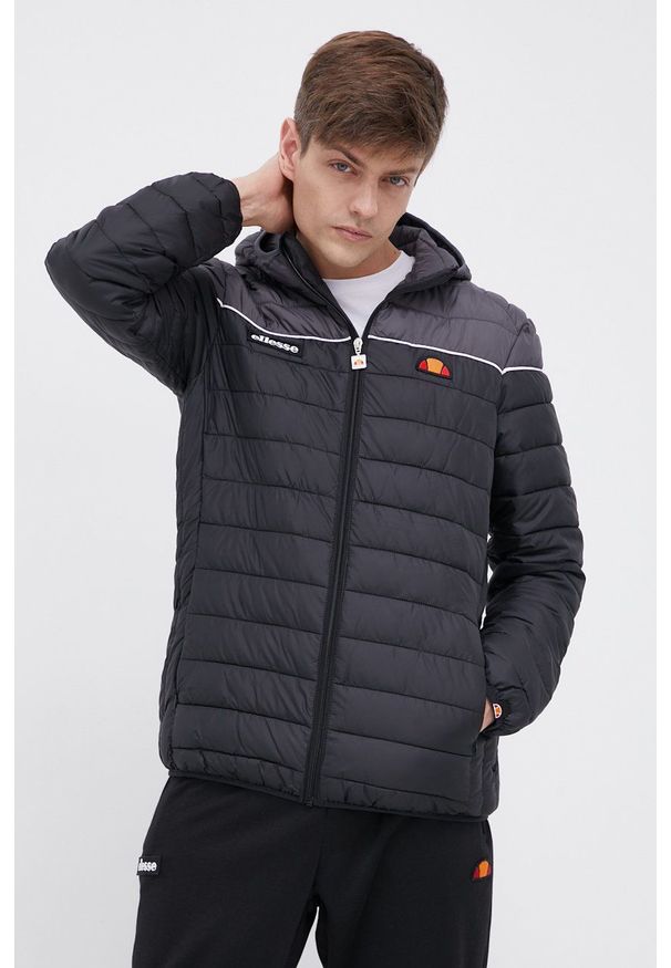 Ellesse - Kurtka. Okazja: na co dzień. Kolor: czarny. Styl: casual