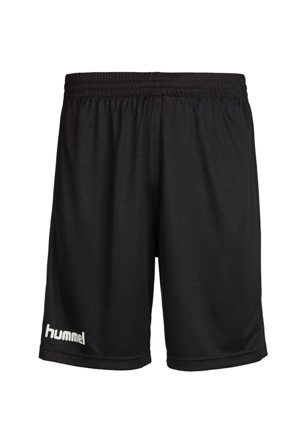 Spodenki sportowe dziecięce Hummel Core Kids Poly Shorts. Kolor: czarny, wielokolorowy, biały. Styl: sportowy