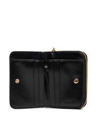 Calvin Klein Mały Portfel Damski Ck Medium Flap Zip Around LV04F1075G Czarny. Kolor: czarny. Materiał: skóra #4