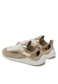 Pinko - PINKO Sneakersy Reby 03 SS0061 T026 Beżowy. Kolor: beżowy. Materiał: materiał #6