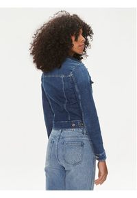 Guess Kurtka jeansowa Delya W4RN01 D5921 Granatowy Regular Fit. Kolor: niebieski. Materiał: bawełna