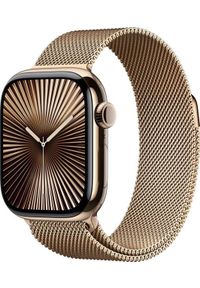 APPLE - Smartwatch Apple Watch 10 GPS + Cellular 42mm Gold Titanium Sport Loop Różowy (MX083ET/A). Rodzaj zegarka: smartwatch. Kolor: różowy. Styl: sportowy #1