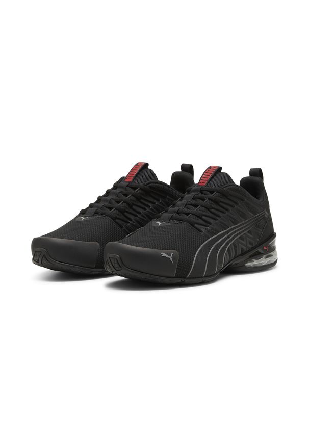 Puma - Buty sportowe Voltaic Evo PUMA. Kolor: czerwony, czarny, wielokolorowy. Materiał: materiał, syntetyk, tkanina. Model: Puma Evo. Sport: bieganie