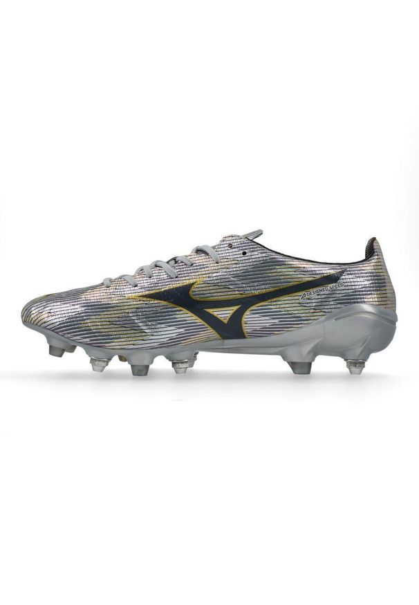 Buty piłkarskie Mizuno Alpha II SG. Kolor: szary. Sport: piłka nożna