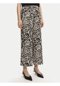 Weekend Max Mara Spodnie materiałowe Reed 2515131082 Czarny Regular Fit. Kolor: czarny. Materiał: jedwab